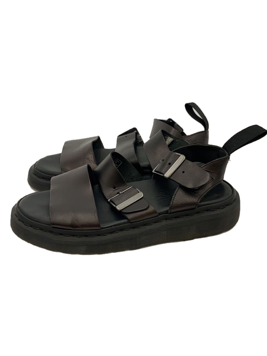Holly'S Sole - 【中古】Dr.Martens◆サンダル/--/BLK/レザー【シューズ】