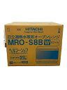 【中古】HITACHI◆オーブンレンジ ヘルシーシェフ MRO-S8B W//【家電・ビジュアル・オーディオ】