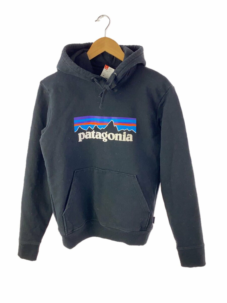 【中古】patagonia◆パーカー/S/コットン/BLK/無地/STY39539SP21【メンズウェア】