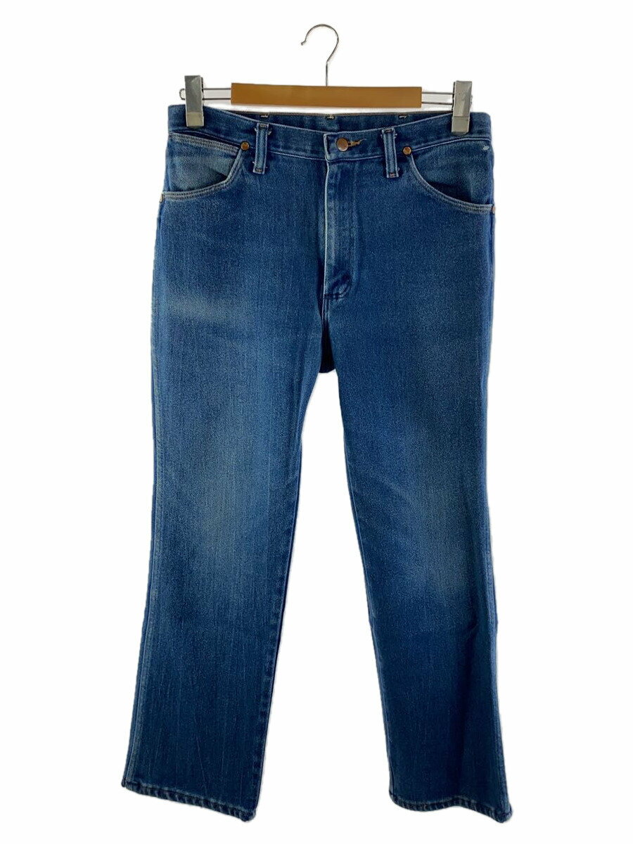 【中古】WRANGLER◆ストレートパンツ/34/コットン/IDG/947STR【メンズウェア】