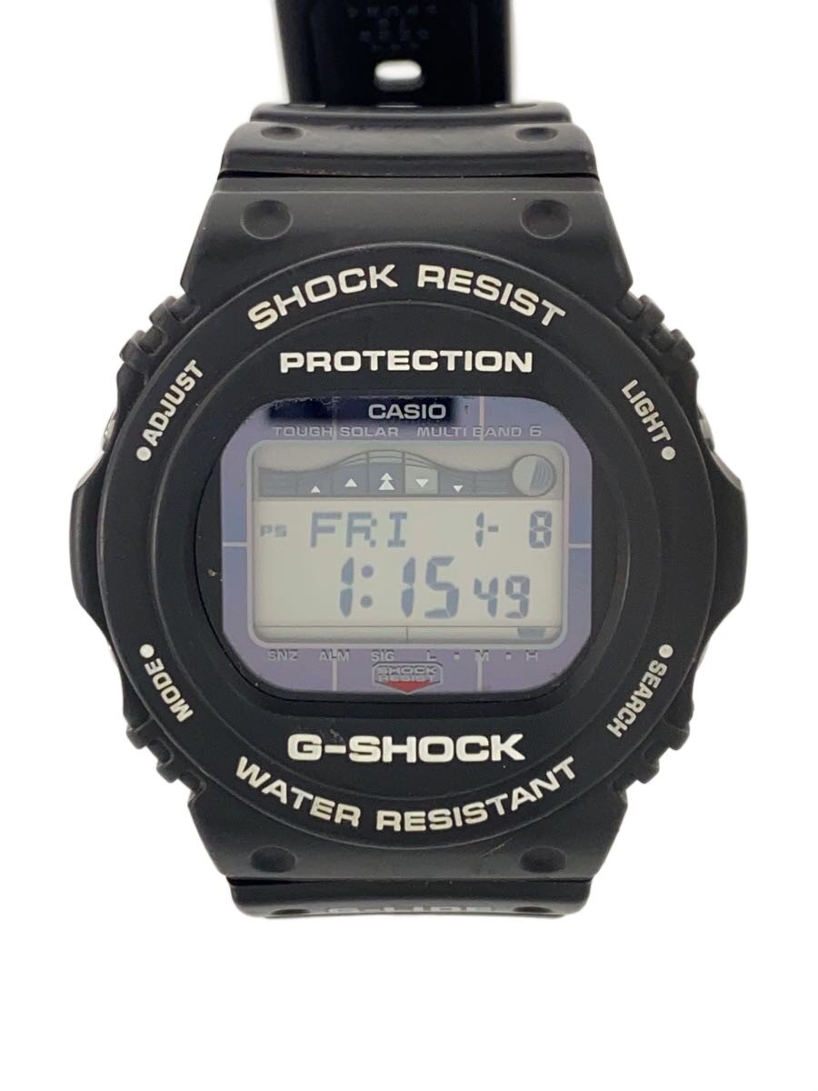【中古】CASIO◆ソーラー腕時計・G-SHOCK/デジタル/ブラック/ブラック/DWX-5700CS-1...