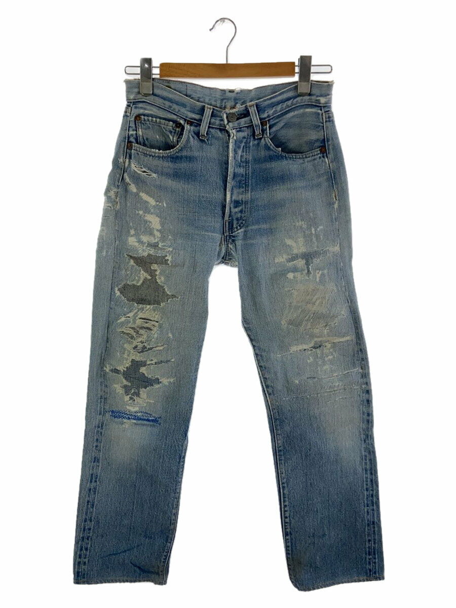 【中古】Levi’s◆ストレートパンツ/--/コットン/IDG【メンズウェア】