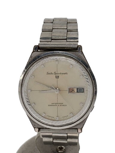 【中古】SEIKO◆自動巻腕時計/アナログ/ステンレス/SLV/SLV/SS/6619-7020【服飾雑貨他】 【中古】SEIKO◆自動巻腕時計/アナログ/ステンレス/SLV/SLV/SS/6619-7020【服飾雑貨他】