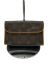 【中古】LOUIS VUITTON◆ポシェット・フロランティーヌ_モノグラム・キャンバス_BRW/PVC/BRW【バッグ】
