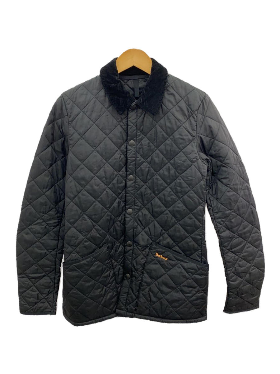 【中古】Barbour キルティングジャケット/XXS/--/BLK/MQU0240【メンズウェア】