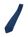 【中古】HERMES◆ネクタイ/シルク/BLU/総柄/メンズ【服飾雑貨他】(4)