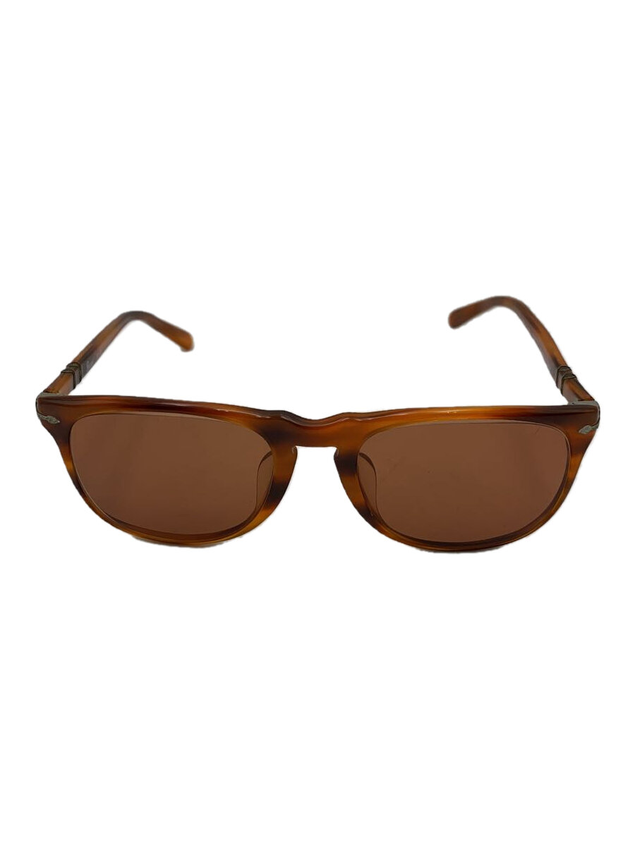 【中古】Persol◆サングラス/ウェリントン/ベッコウ柄/ORN/ORN/メンズ/200-OF/刻印消え有【服飾雑貨他】