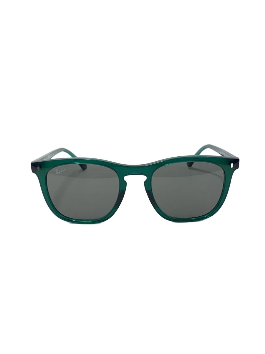 【中古】Ray-Ban◆サングラス/--/プラスチック/GRN/BLK/メンズ/RB2210【服飾雑貨他】