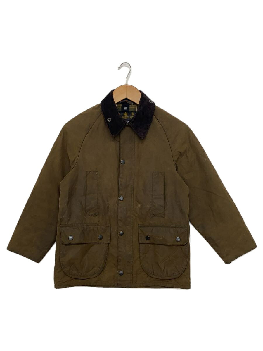 【中古】Barbour◆classic beaufort/オイルドジャケット/L/コットン/ブラウン/【レディースウェア】