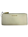 【中古】MICHAEL KORS◆長財布/レザー/CRM/レディース/DI-2302【服飾雑貨他】