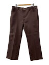 【中古】Levi’s◆42talon/フレアスラックスパンツ/ブラウン/70s~サイズ大きめ//【メンズウェア】(4)