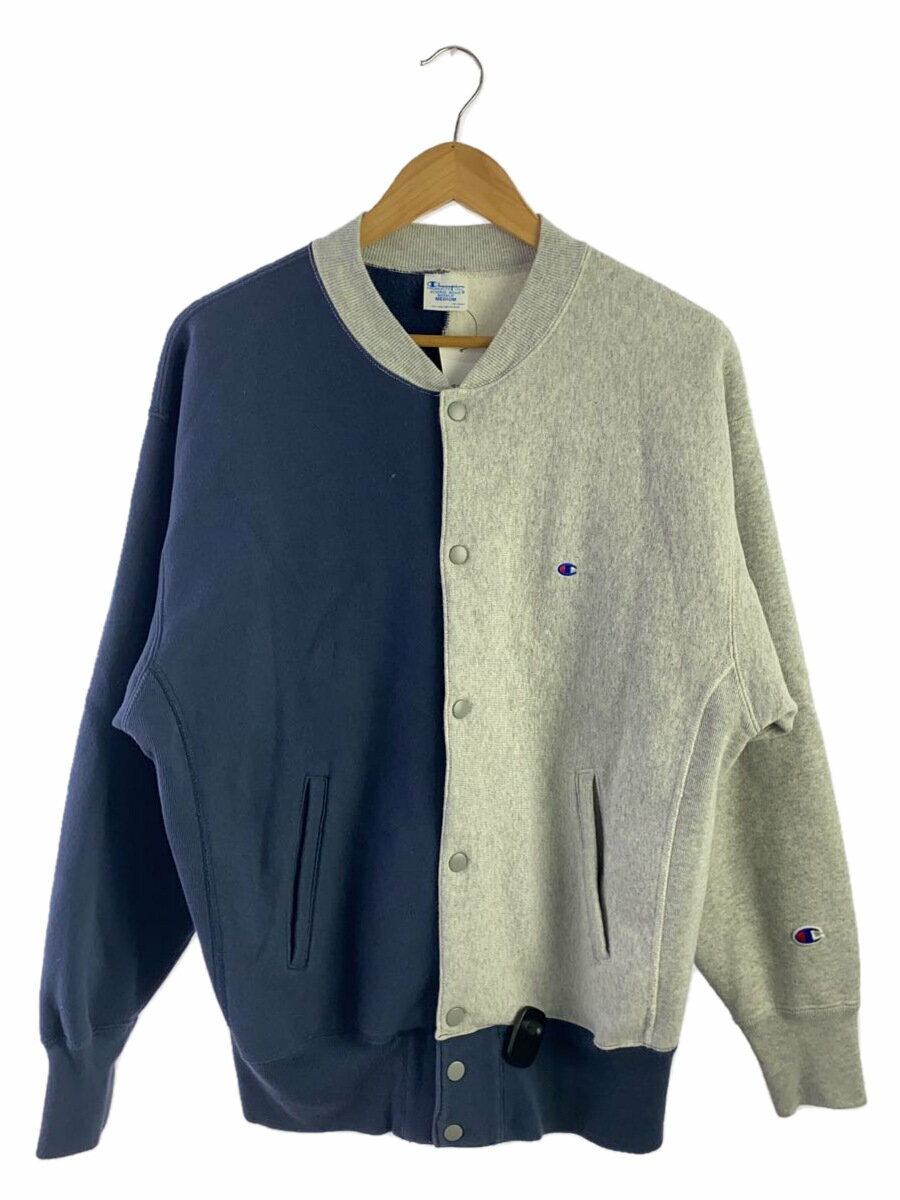 【中古】Champion◆ジャケット/M/コットン/若干シミあり【メンズウェア】