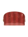 【中古】LOUIS VUITTON◆ポーチ/--/RED/総柄/M91721【バッグ】