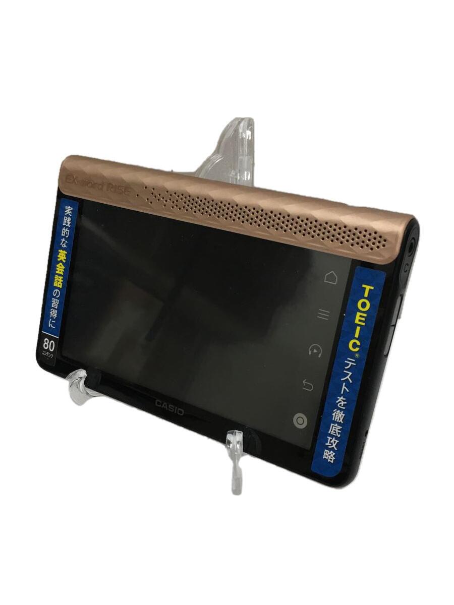 【中古】CASIO◆電子辞書 エクスワードライズ XDR-S1GD [ピンクゴールド]/タッチパネル/2017【家電・ビジュアル・オーディオ】
