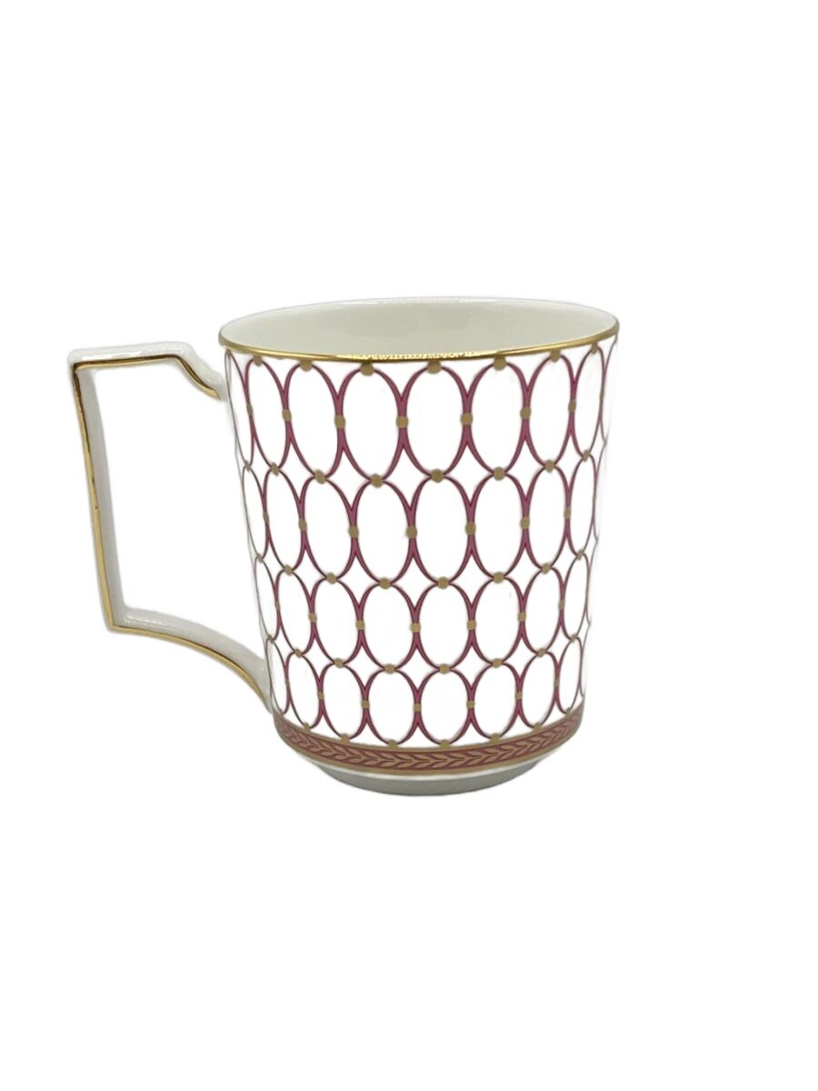 【中古】WEDGWOOD◆ルネッサンス ゴールド マグ/グラス/2点セット【キッチン用品】