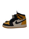 【中古】NIKE◆キッズ靴/--/スニーカー/イエロー/NIKE ナイキ/AIR JORDAN 1【キッズ】