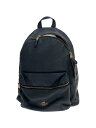 【中古】COACH◆リュック/レザー/NVY/無地/b1957-f29004【バッグ】