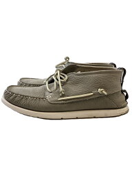 【中古】UGG australia◆ローファー/27cm/GRY/レザー/1101502【シューズ】