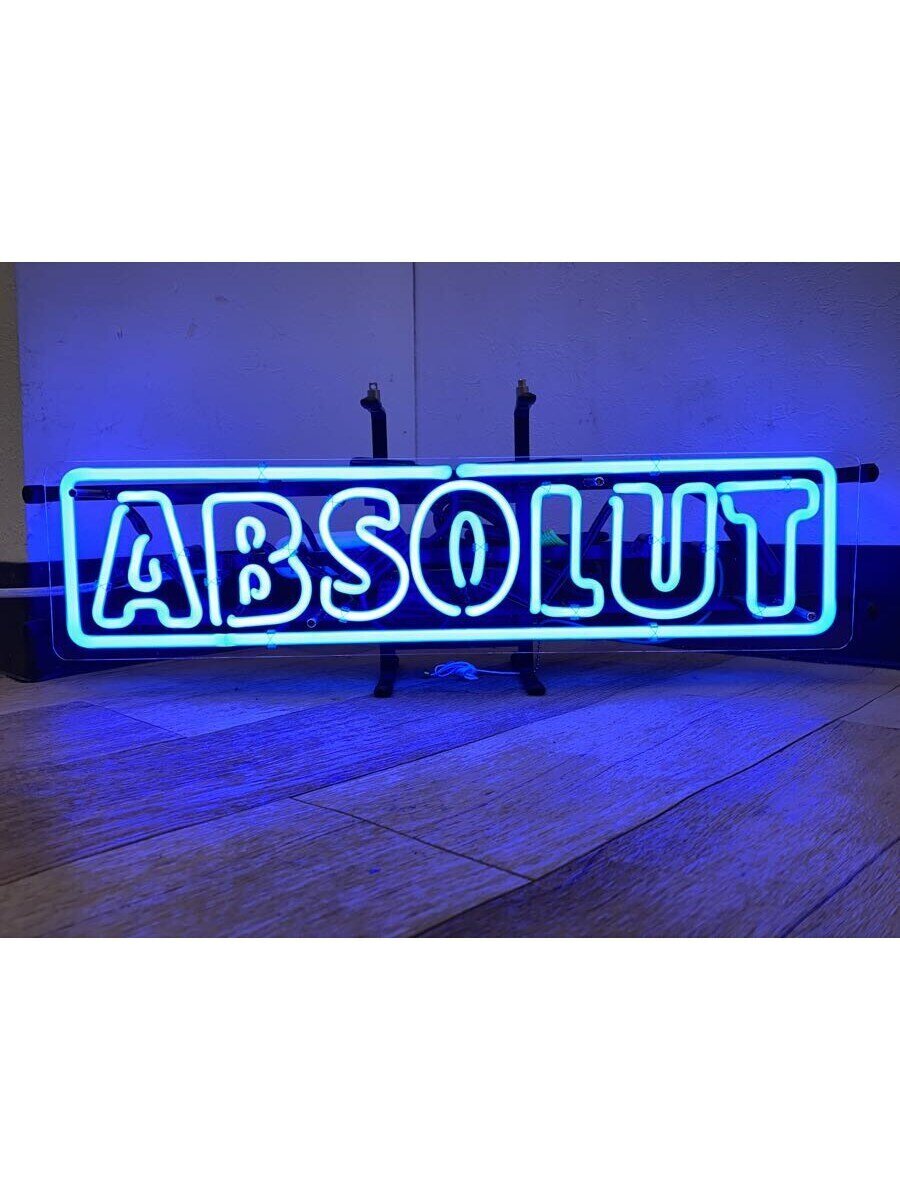 【中古】ABSOLUT/ネオンサイン/ウォッカ【家電・ビジュアル・オーディオ】