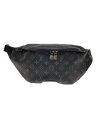 【中古】LOUIS VUITTON◆ディスカバリー・バムバッグ_モノグラム・エクリプス_BLK/PVC/BLK/総柄【バッグ】