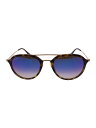 【中古】Ray-Ban◆サングラス/--/メタル/GLD/BLU/レデ...(4)