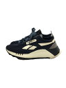 【中古】Reebok◆厚底/アウトリート/ローカットスニーカー/23cm/NVY/コットン/126977097【シューズ】