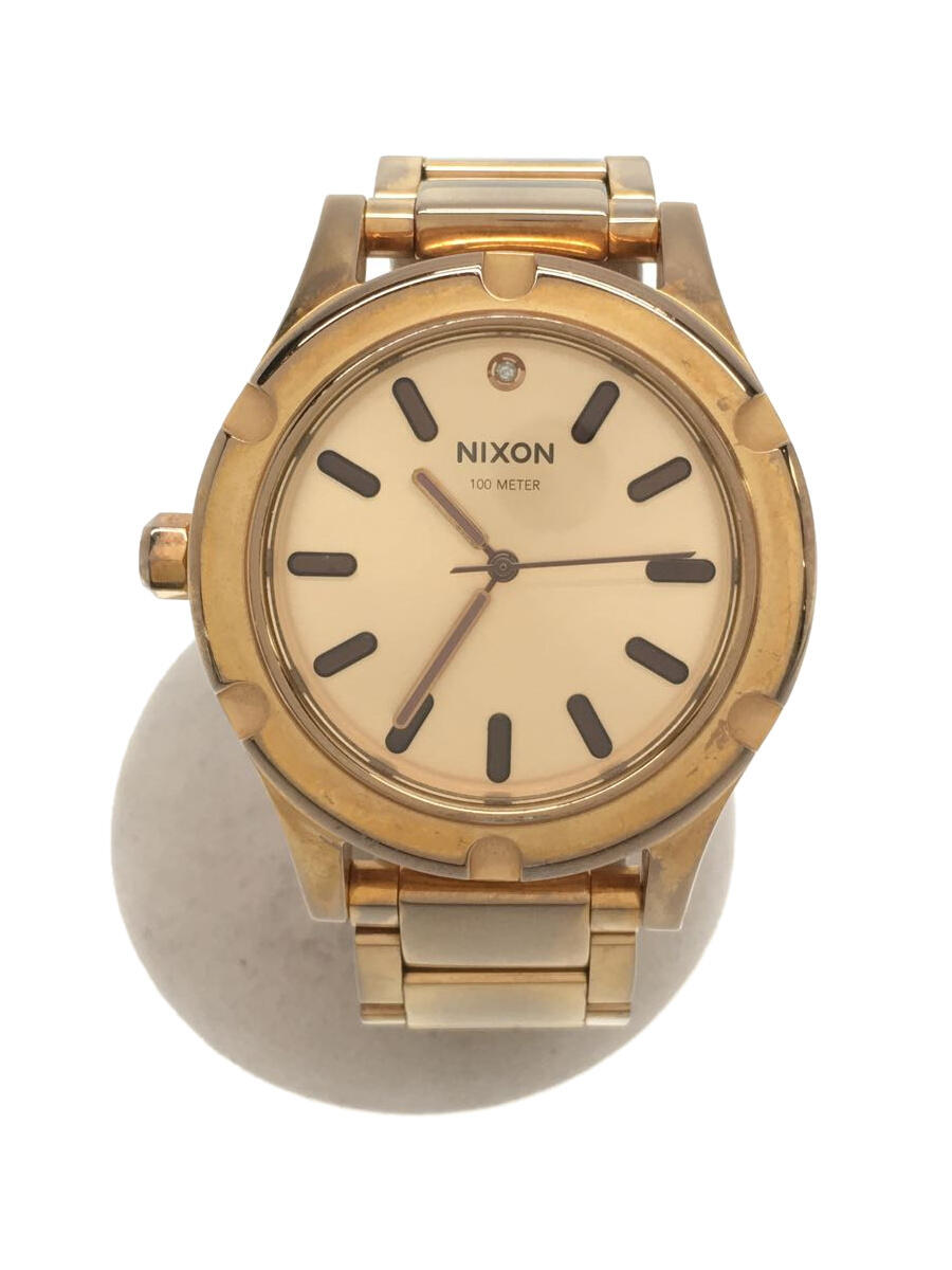 【中古】NIXON◆クォーツ腕時計/アナ