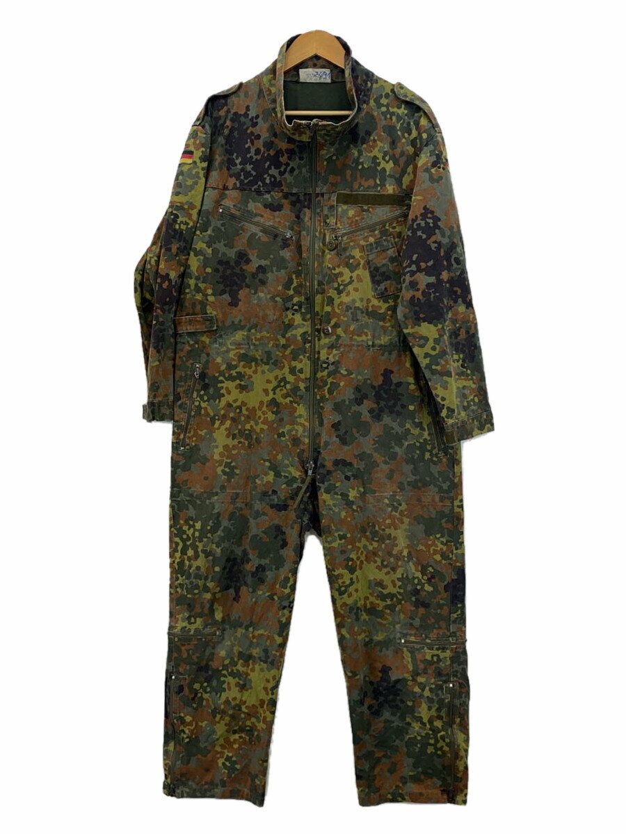 【中古】GERMAN MILITARY◆ドイツ軍_オールインワン/5/--/GRN/カモフラ【メンズウェア】
