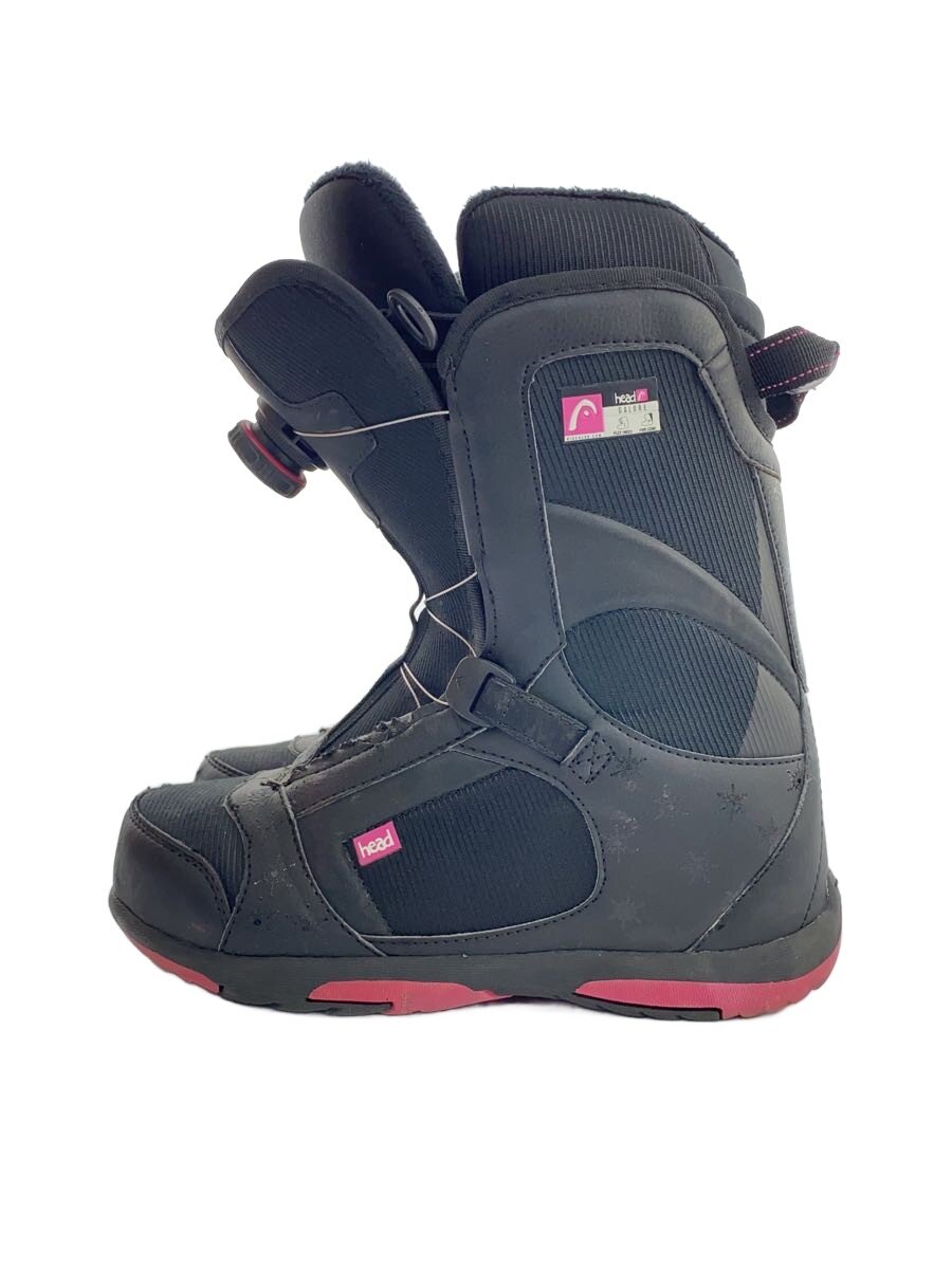 【中古】HEAD◆スノーボードブーツ/24.5cm/BOA/BLK【スポーツ】