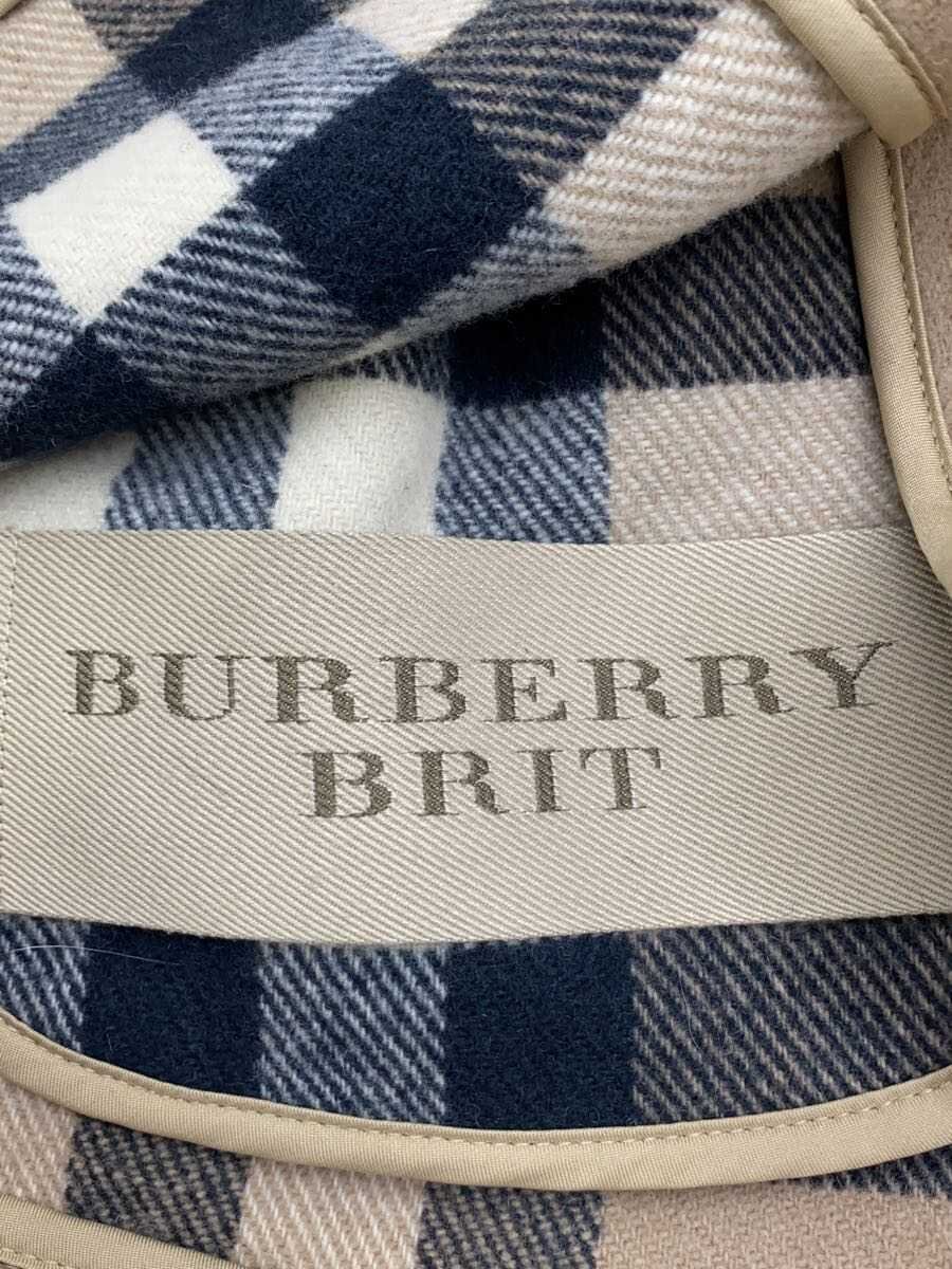 中古 BURBERRY BRIT ダッフルコート 6 ウール BEG レディースウェア jumblestore-38650776 2nd STREET 楽天市場店 サンプル画像3