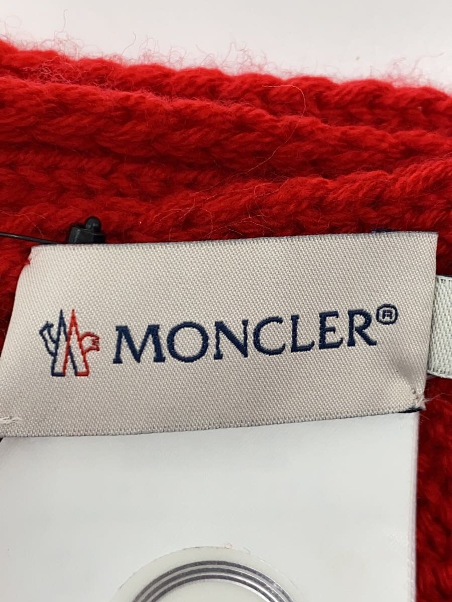 2nd STREET 楽天市場店の【中古】MONCLER◆マフラー/ウール/RED/無地/レディース/F29543C70020【服飾雑貨他】｜アングル2