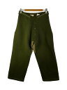 【中古】MILITARY◆TROUSER INNER/1953/H.&E.LTD./--/ウール/GRN【メンズウェア】
