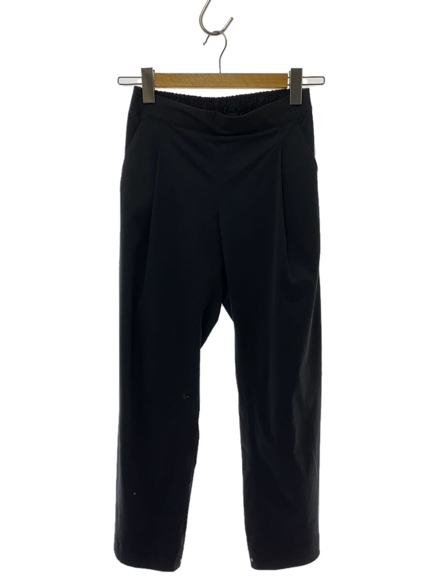 【中古】THE NORTH FACE◆TECH LOUNGE PANT_テックラウンジパンツ/S/ポリエステル/BLK//【レディースウェア】