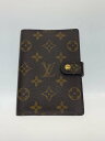 【中古】LOUIS VUITTON◆アジェンダPM_モノグラム_BRW/PVC/BRW/レディース【服飾雑貨他】