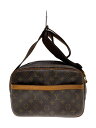 【中古】LOUIS VUITTON◆リポーターPM_モノグラム・キャンバス_BRW/PVC/BRW//【バッグ】