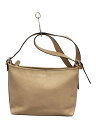 【中古】COACH◆ショルダーバッグ_ダッフル_レガシー/レザー/BEG【バッグ】(4)