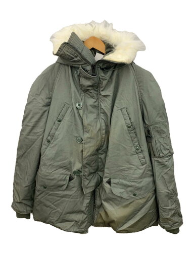 【中古】US.ARMY◆N-3B/03年製/モッズコート/L/コットン/KHK/8415-00-376-1710【メンズウェア】 【中古】US.ARMY◆N-3B/03年製/モッズコート/L/コットン/KHK/8415-00-376-1710【メンズウェア】