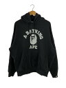 【中古】A BATHING APE◆パーカー/L/コットン/BLK/001PPJ701010I【メンズウェア】