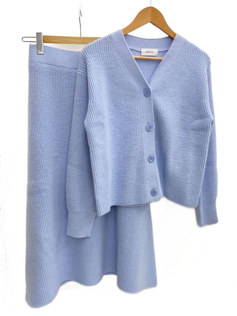 【中古】Mila Owen◆セットアップ/FREE/アクリル/BLU/09FKB255001【レディースウェア】 jumblestore-38558595 2nd STREET 楽天市場店 パッケージ画像