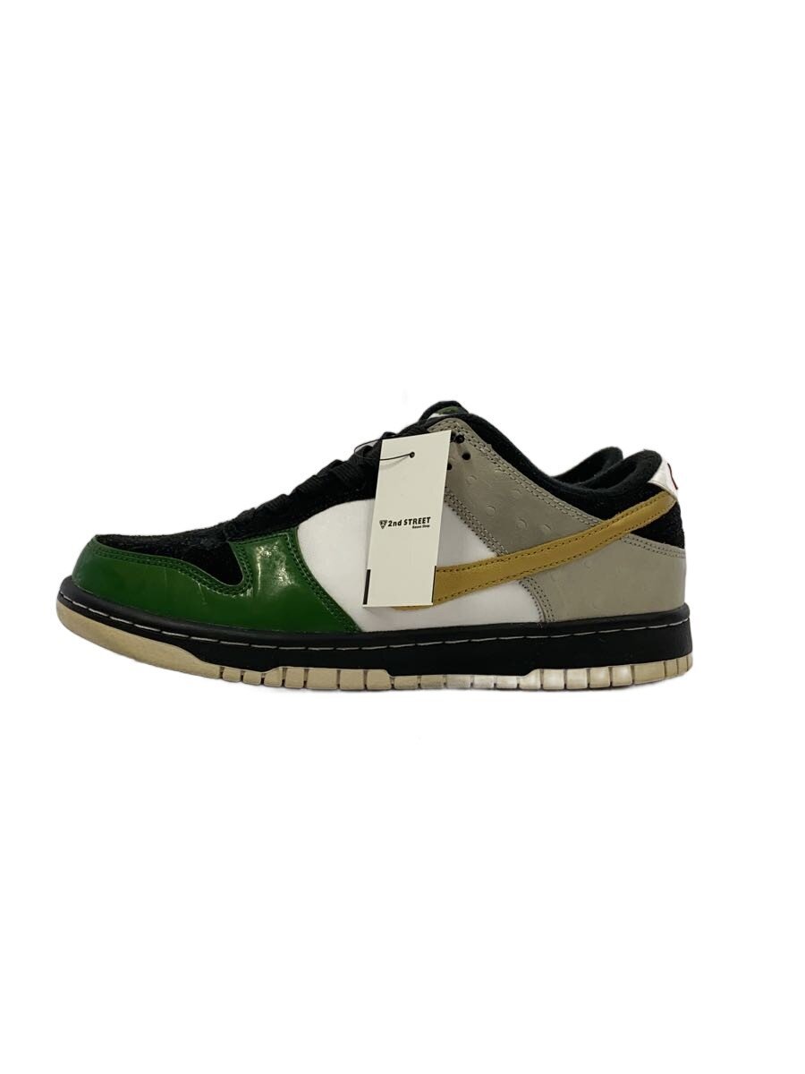 NIKE◆DUNK LOW JP QS/ダンクロー/マルチカラー/AA4414-001/25.5cm/GRN//