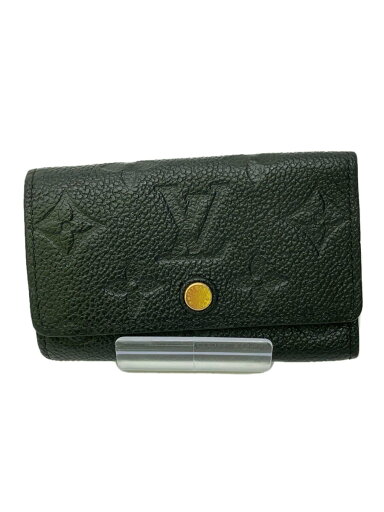 【中古】LOUIS VUITTON◆ミュルティクレ6/キーケース/レザー/BLK/モノグラム/メンズ/内側金属汚れ/【服飾雑貨他】 【中古】LOUIS VUITTON◆ミュルティクレ6/キーケース/レザー/BLK/モノグラム/メンズ/内側金属汚れ/【服飾雑貨他】