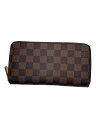 【中古】LOUIS VUITTON◆長財布/PVC/BRW/レディース/M60015【服飾雑貨他】(4)