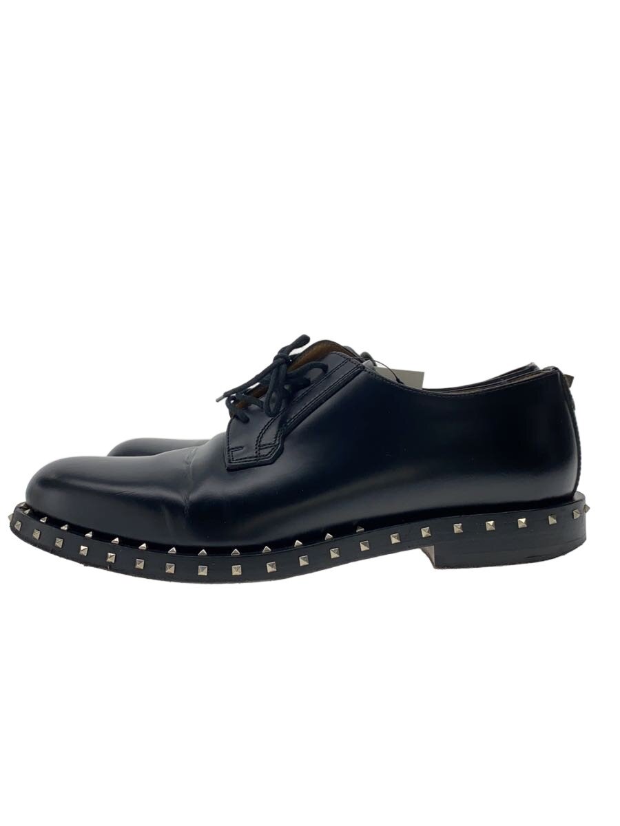 【中古】VALENTINO GARAVANI◆スタッズドレスシューズ/40/ブラック//【シューズ】