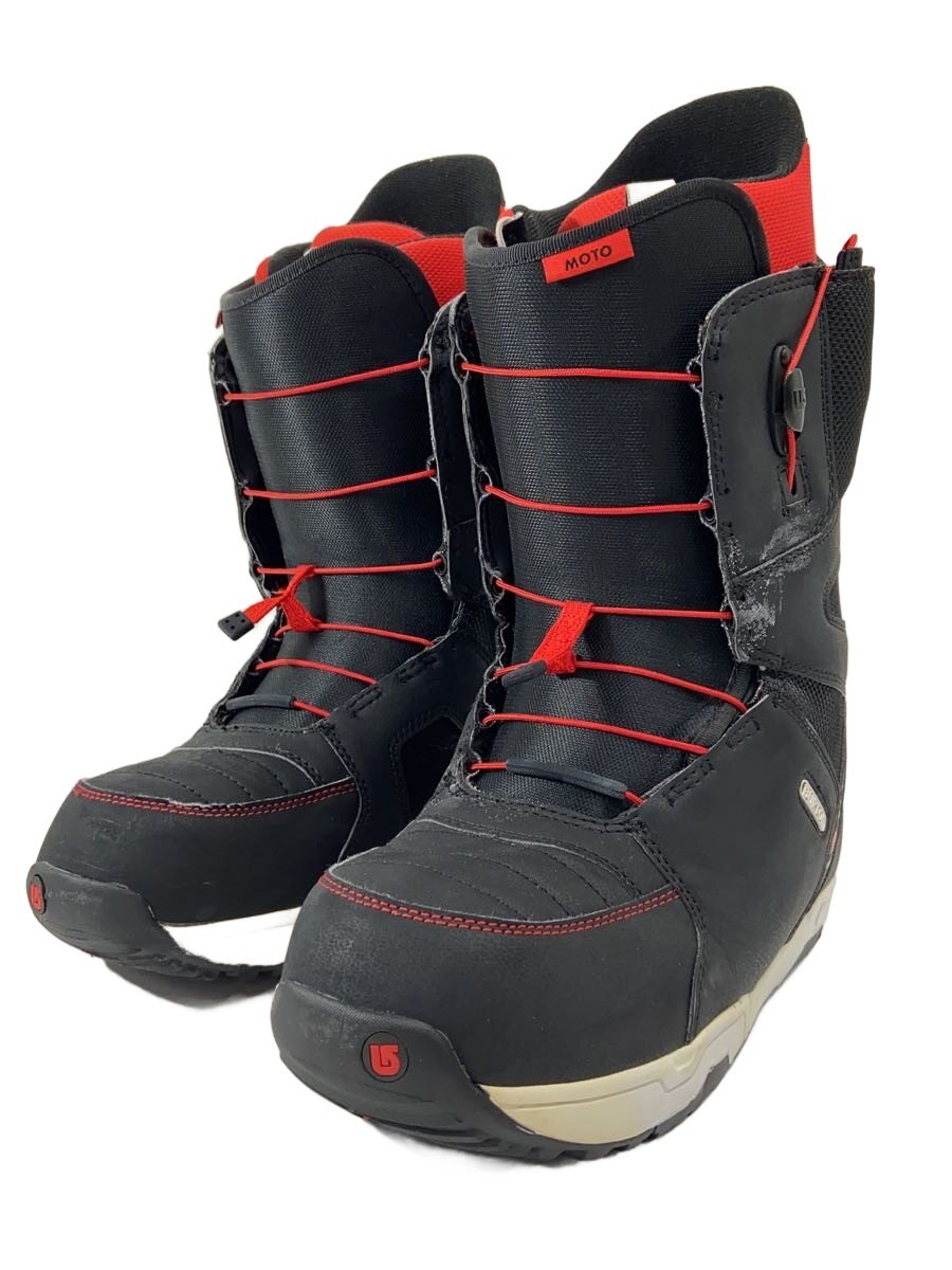 【中古】BURTON◆スノーボードブーツ/27.5cm/クイックレーシング/BLK【スポーツ】