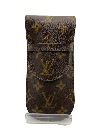 【中古】LOUIS VUITTON◆エテュイ・リュネット・ラバ_モノグラム・キャンバス_BRW/レザー/BRW/総柄/レディース//【服飾雑貨他】 【中古】LOUIS VUITTON◆エテュイ・リュネット・ラバ_モノグラム・キャンバス_BRW/レザー/BRW/総柄/レディース//【服飾雑貨他】
