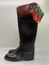 【中古】AIGLE◆レインブーツ/39/BLK//【シューズ】(4)