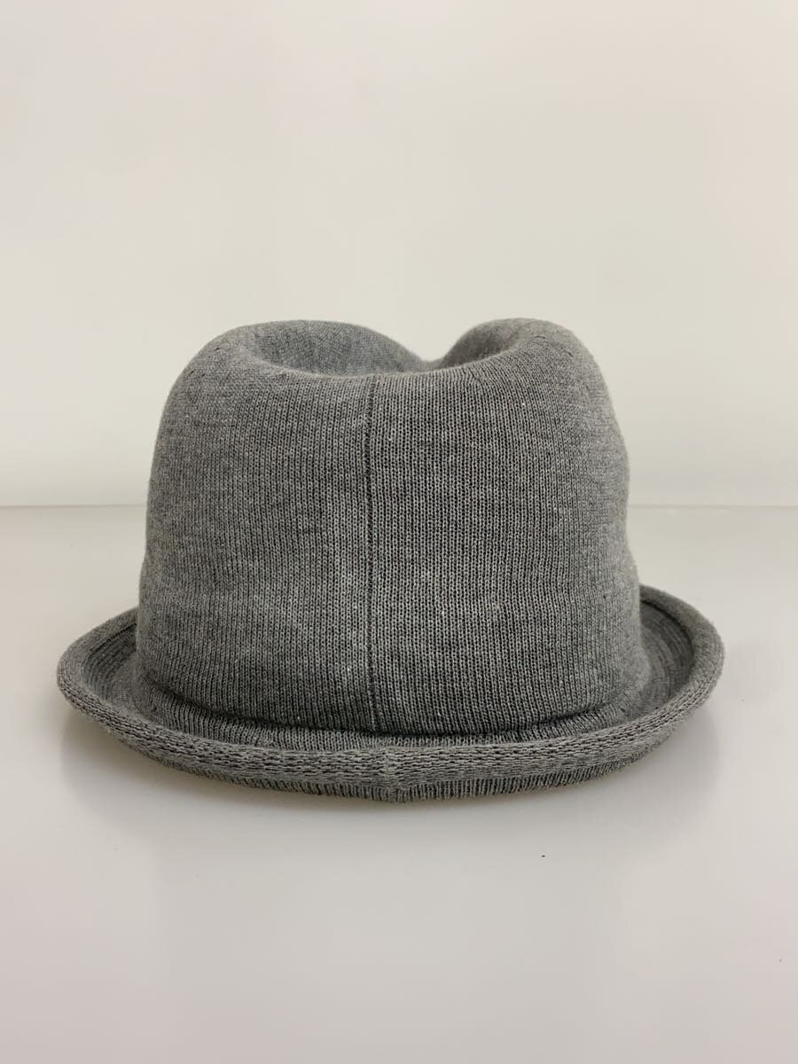 【中古】arth◆ハット/--/ポリエステル/GRY/無地/メンズ/885-121003【服飾雑貨他】