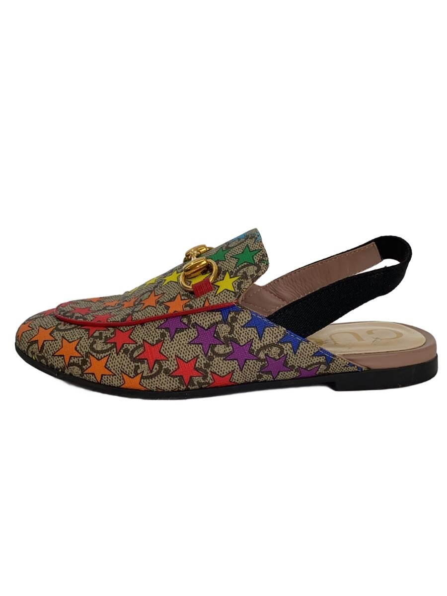 【中古】GUCCI◆GG柄/レインボースター/ホースビット/キッズ靴/29/サンダル/マルチカラー/503893【キッズ】