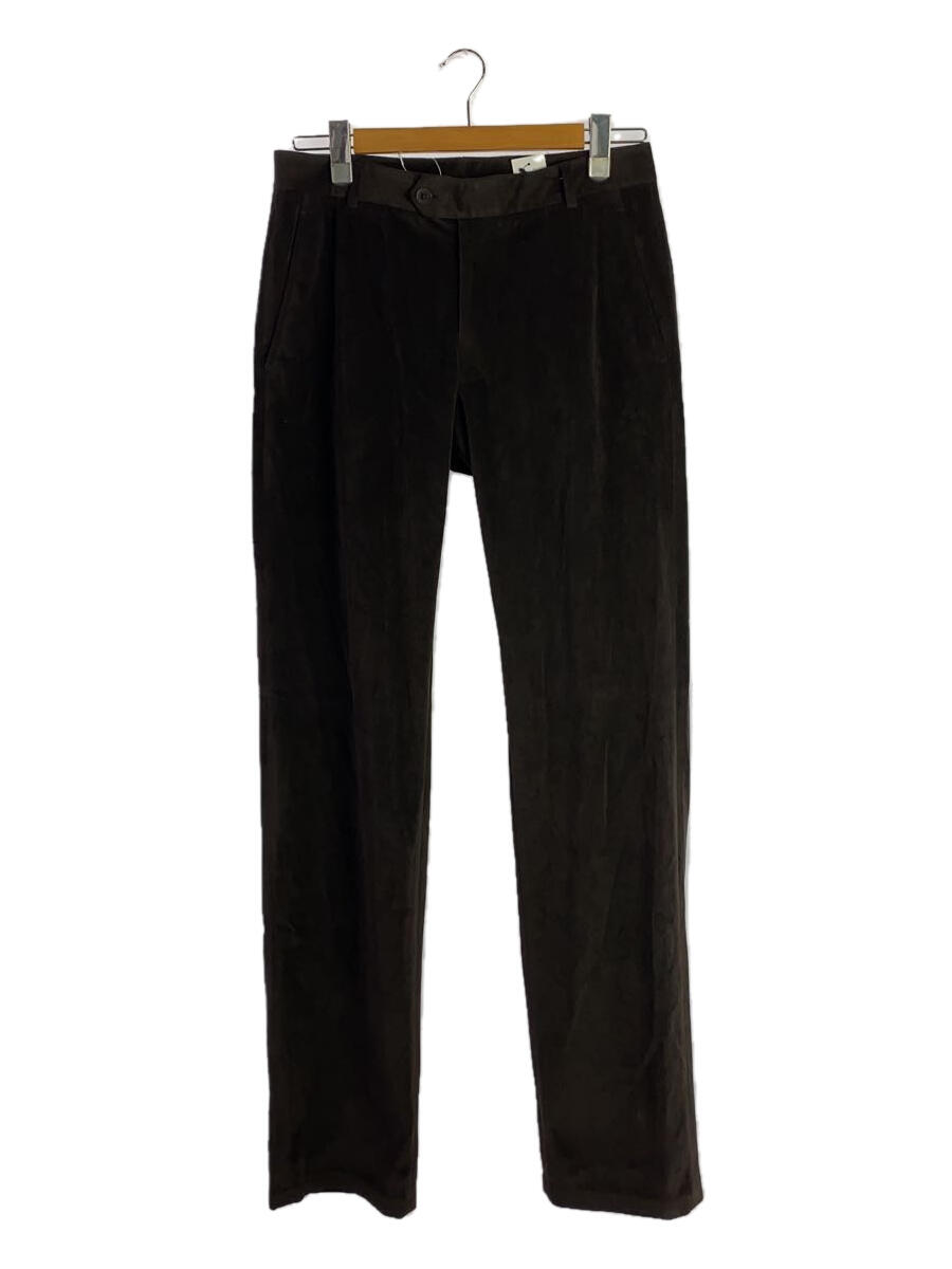 【中古】ARMANI COLLEZIONI◆11FW/TROUSERS/スラックスパンツ/48/ポリエステル/BRW【メンズウェア】