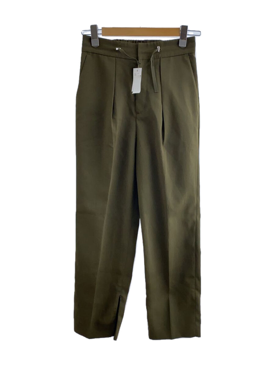 【中古】NAVE◆ウォーターリペレント テーパードパンツ/2/ポリエステル/KHK/7066831【レディースウェア】